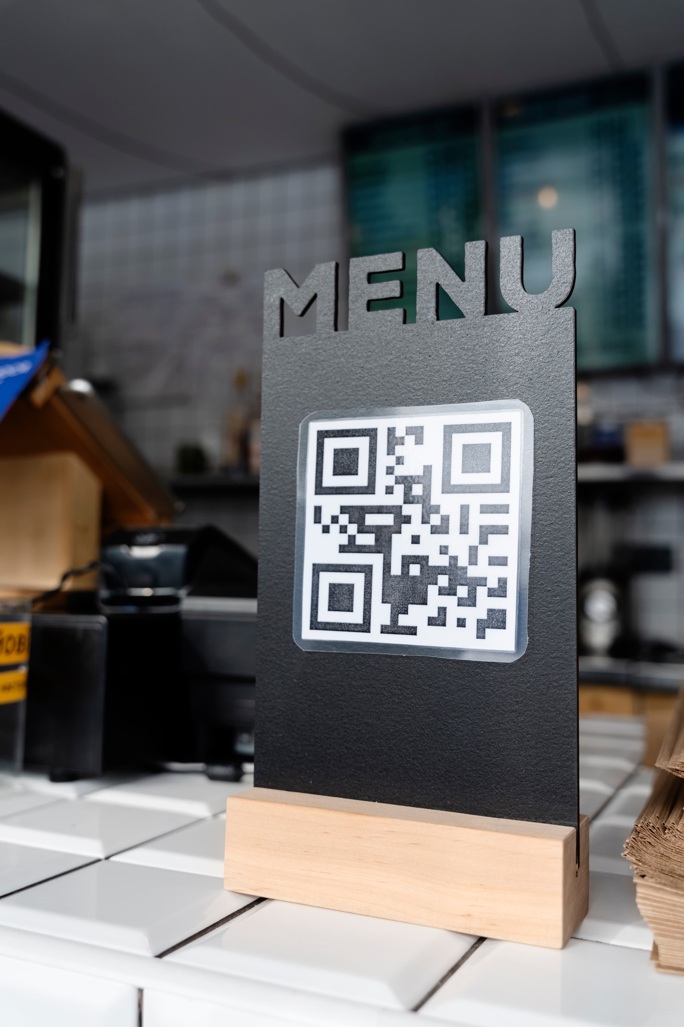 QR-powered digital menu